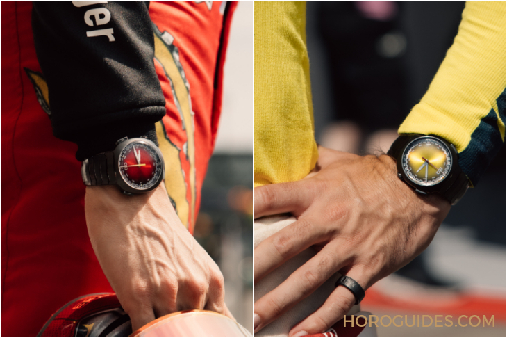 紅黃雙杰，競速新章|H. MOSER & CIE.推出Streamliner自動飛返計時秒表Alpine限量版-復(fù)刻表