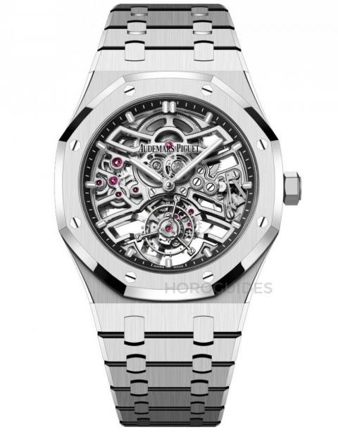 AUDEMARS PIGUET - ROYAL OAK - 26735ST. OO.1320ST.02 - 不銹鋼 VS 沙金你更愛哪一種？ AP愛彼Royal Oak自動上鏈飛行陀飛輪鏤空腕表Ref.26735