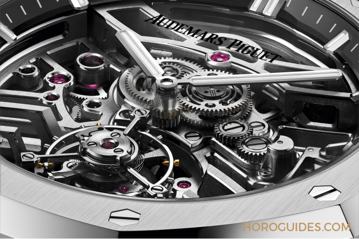 AUDEMARS PIGUET - ROYAL OAK - 26735ST. OO.1320ST.02 - 不銹鋼 VS 沙金你更愛哪一種？ AP愛彼Royal Oak自動上鏈飛行陀飛輪鏤空腕表Ref.26735